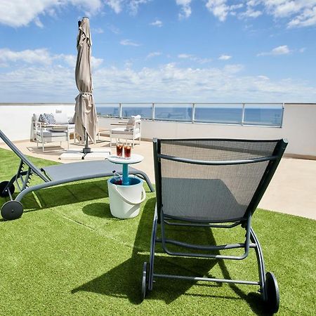 Penthouse With Stunning View And Rooftop Terrace Manilva Dış mekan fotoğraf