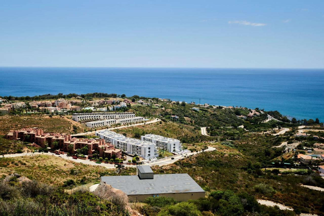 Penthouse With Stunning View And Rooftop Terrace Manilva Dış mekan fotoğraf